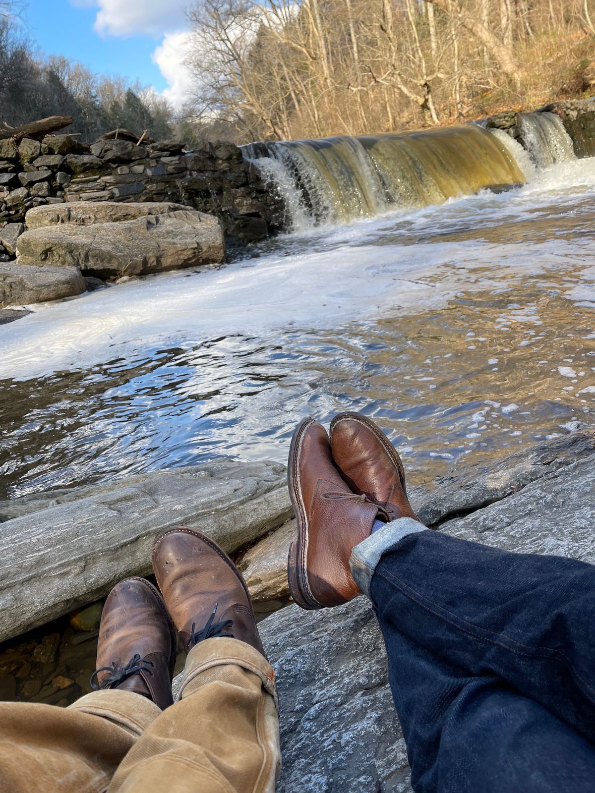 Photo by ifticar2 on January 5, 2023 of the Blkbrd Shoemaker Fenrir Chukka Boot in Unlisted Leather.