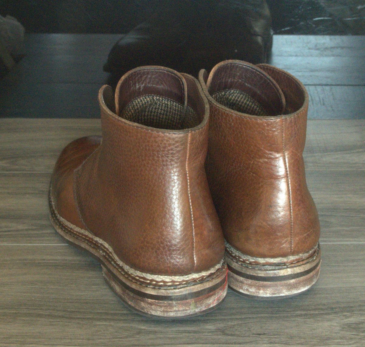 Photo by ifticar2 on February 6, 2023 of the Blkbrd Shoemaker Fenrir Chukka Boot in Unlisted Leather.