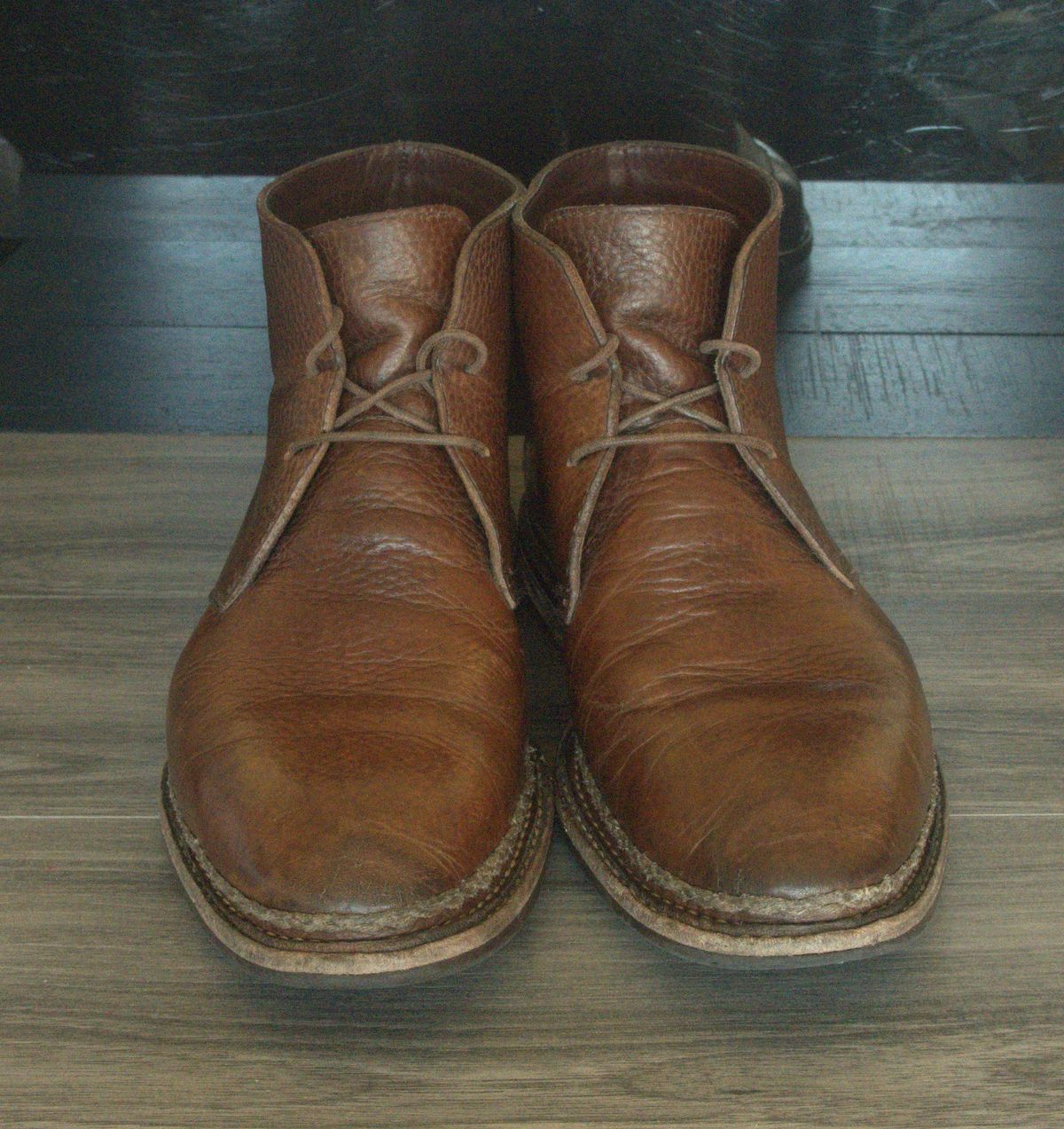 Photo by ifticar2 on February 6, 2023 of the Blkbrd Shoemaker Fenrir Chukka Boot in Unlisted Leather.