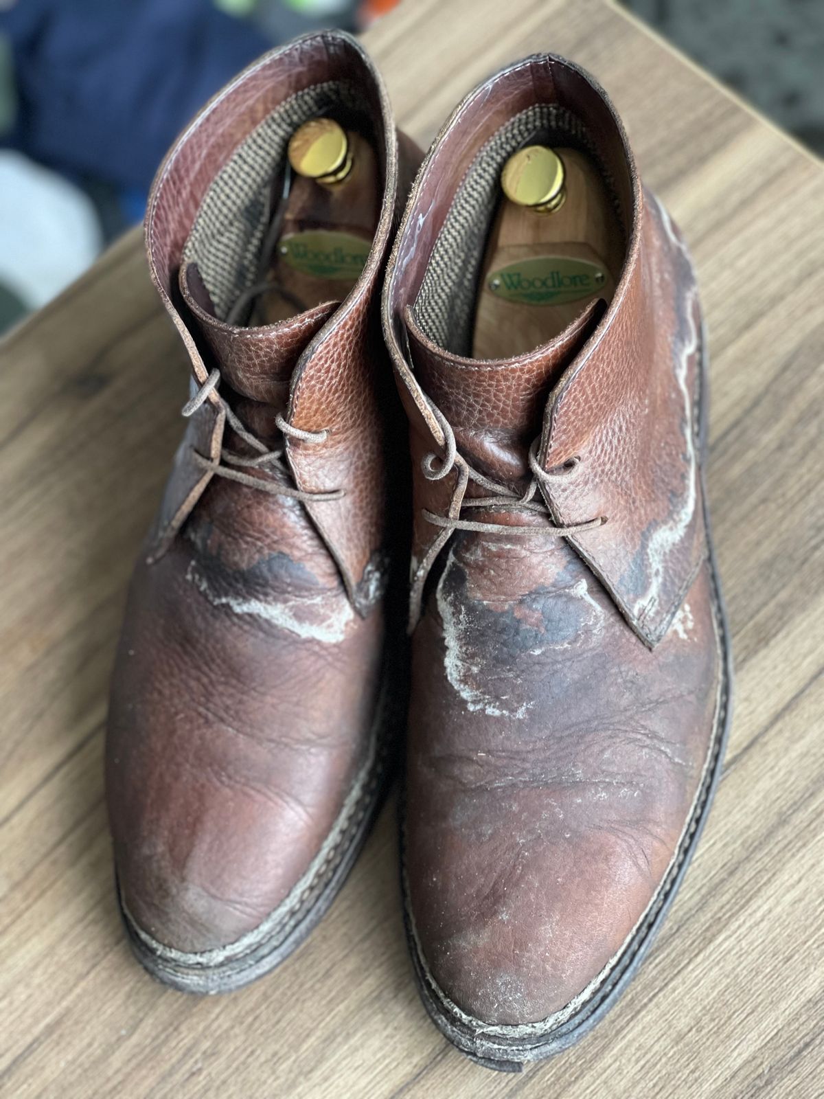 Photo by ifticar2 on March 5, 2023 of the Blkbrd Shoemaker Fenrir Chukka Boot in Unlisted Leather.