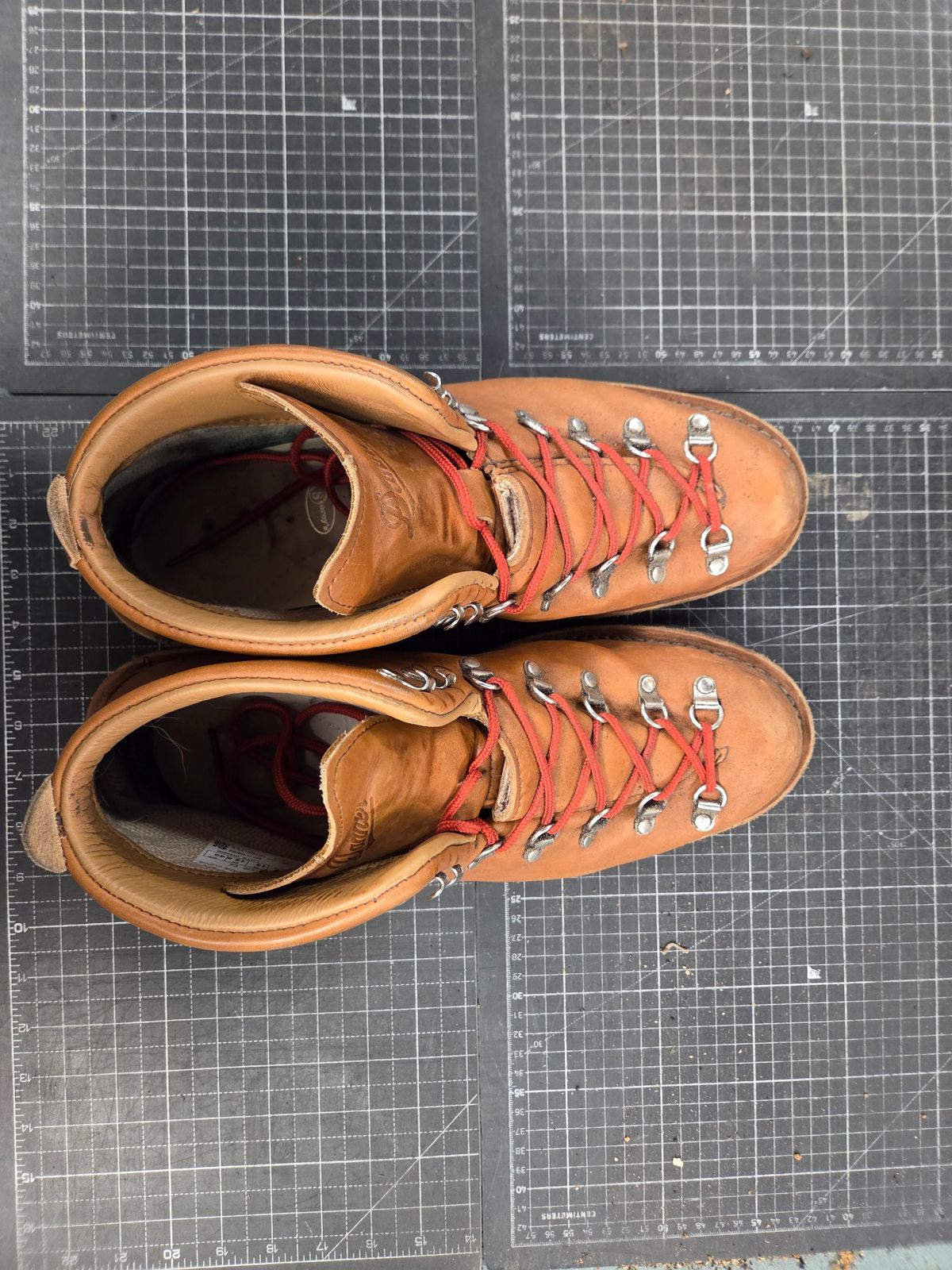 Photo by pnydm on November 6, 2025 of the Danner Mountain Light in Cascade Clovis Full Grain.