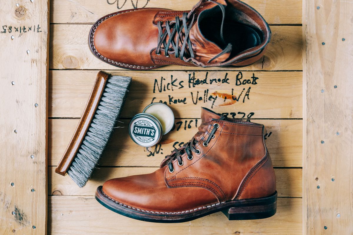 Photo by grainandtwill on December 28, 2022 of the Nicks LL64 in Wickett & Craig Natural Double Stuffed.