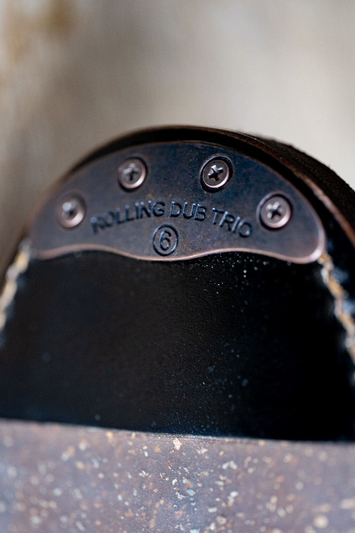 Photo by rustic.boots on October 1, 2023 of the Rolling Dub Trio Stan in Horween Brown Chromexcel.