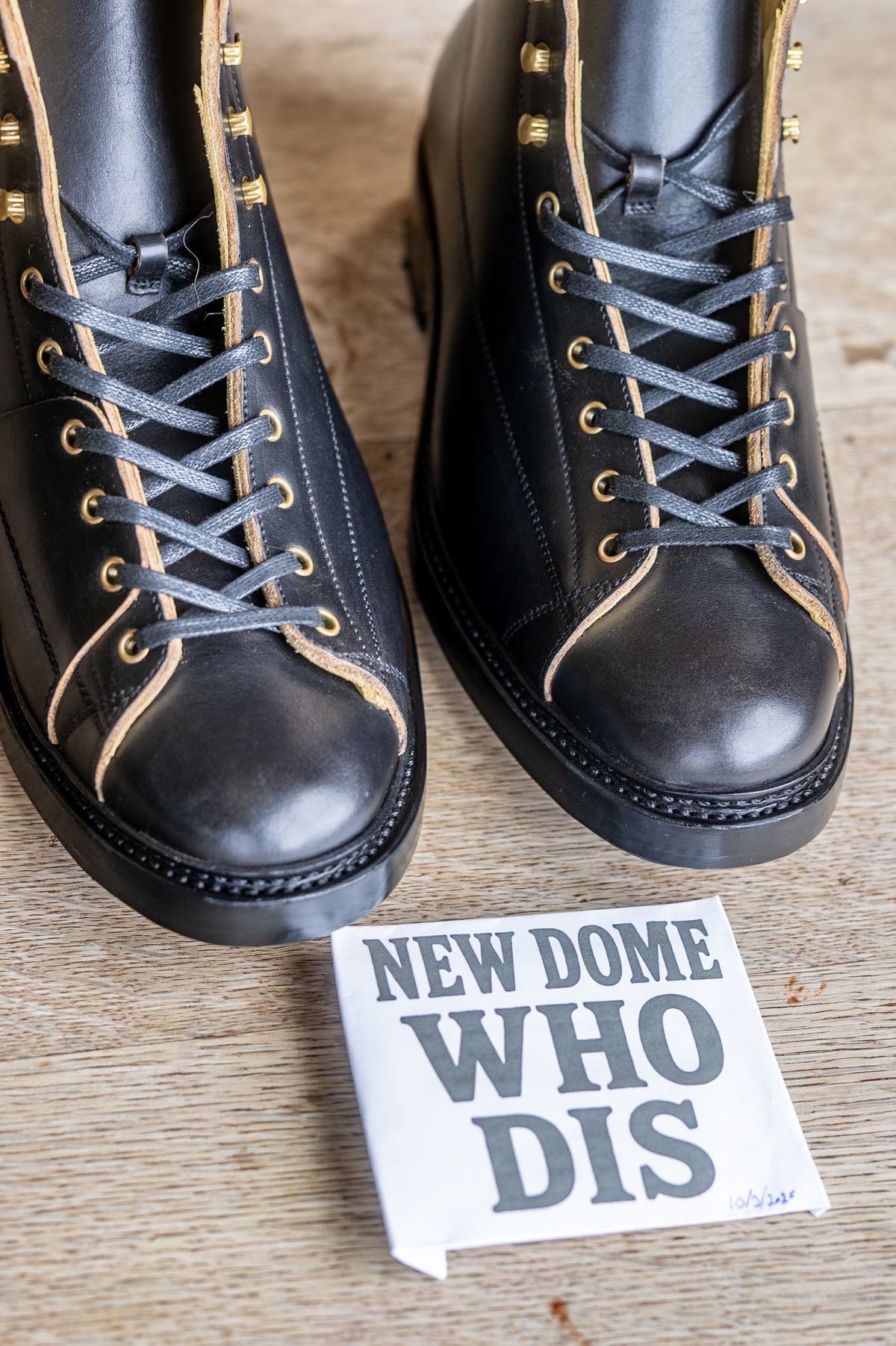 Photo by rustic.boots on October 2, 2025 of the Sagara Cordmaster in Black Rust Arborwax.
