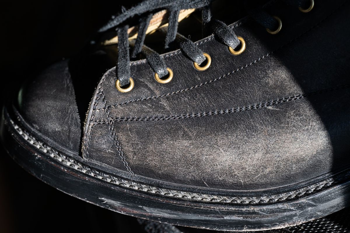 Photo by rustic.boots on October 30, 2025 of the Sagara Cordmaster in Black Rust Arborwax.