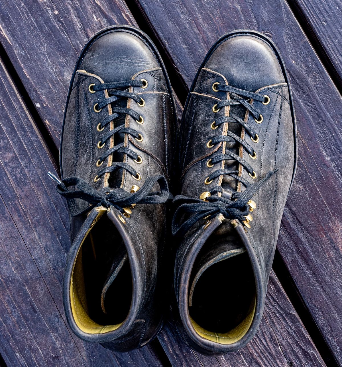 Photo by rustic.boots on March 3, 2026 of the Sagara Cordmaster in Black Rust Arborwax.