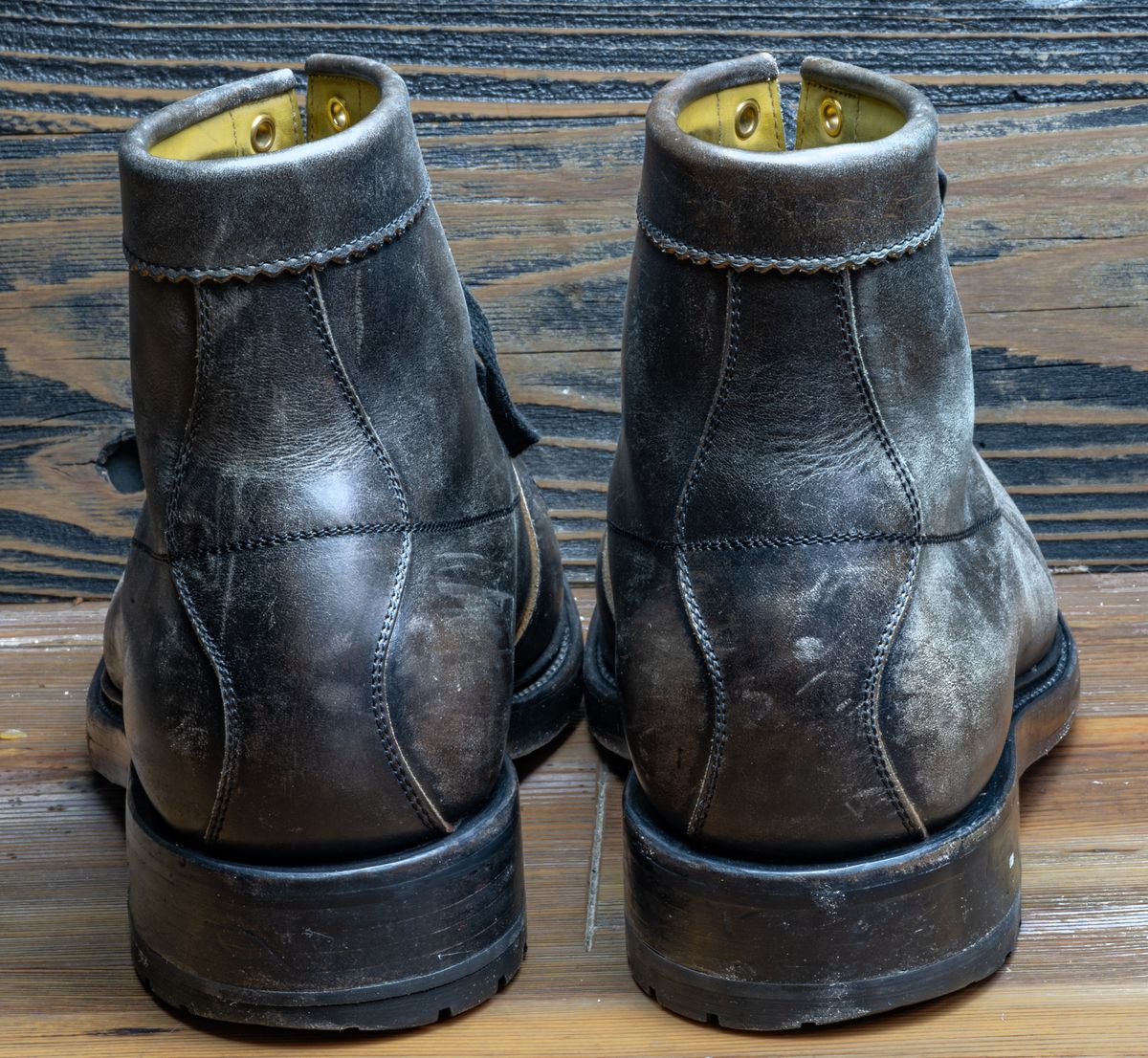 Photo by rustic.boots on March 23, 2026 of the Sagara Cordmaster in Black Rust Arborwax.
