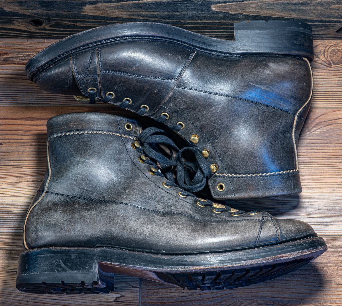Photo by rustic.boots on March 22, 2026 of the Sagara Cordmaster in Black Rust Arborwax.