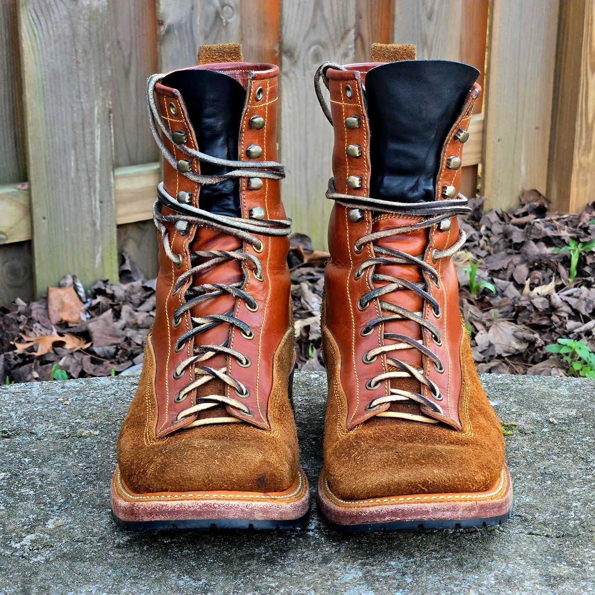 Photo by Zeonic on March 2, 2025 of the Fortis Boots Goldrush in Badalassi Carlo Cognac Minerva.