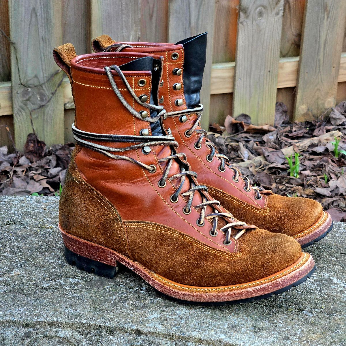 Photo by Zeonic on March 2, 2025 of the Fortis Boots Goldrush in Badalassi Carlo Cognac Minerva.