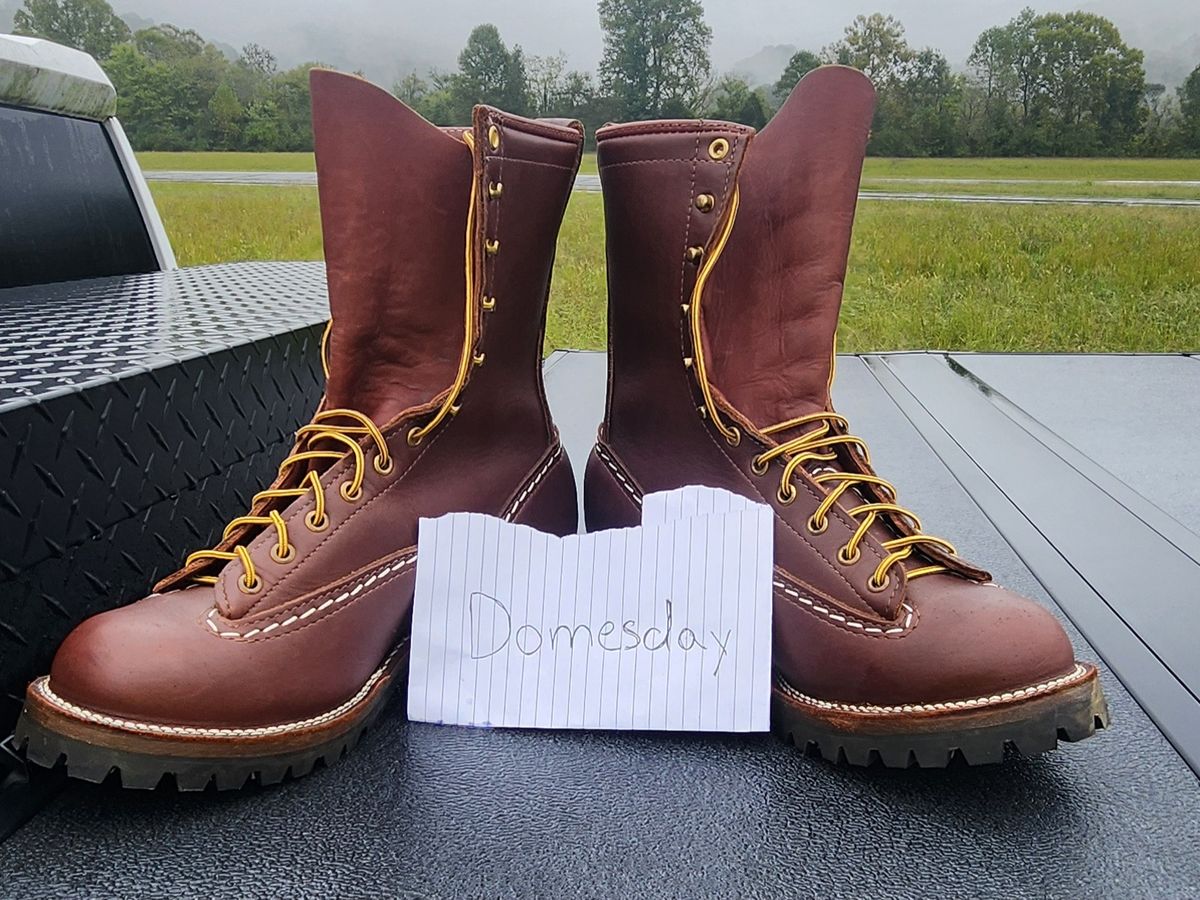 Photo by Zeonic on October 1, 2024 of the Wesco Jobmaster in Seidel Red Dog Oil Tan.