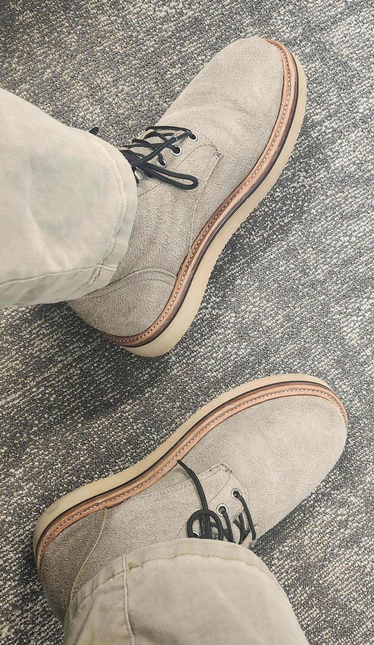 Photo by Zeonic on October 26, 2023 of the Georgia Boot Small Batch Casual Boot in Unknown Material.
