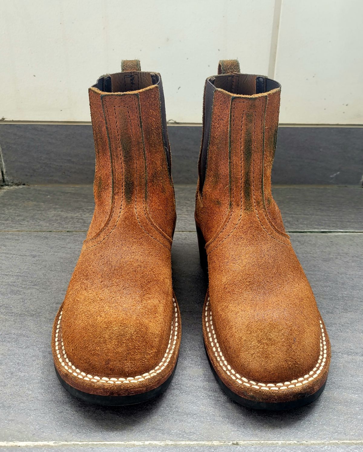 Photo by ericawjc on March 6, 2026 of the Nicks Heritage Chelsea in Nicks / Seidel 1964 Monarch Roughout.