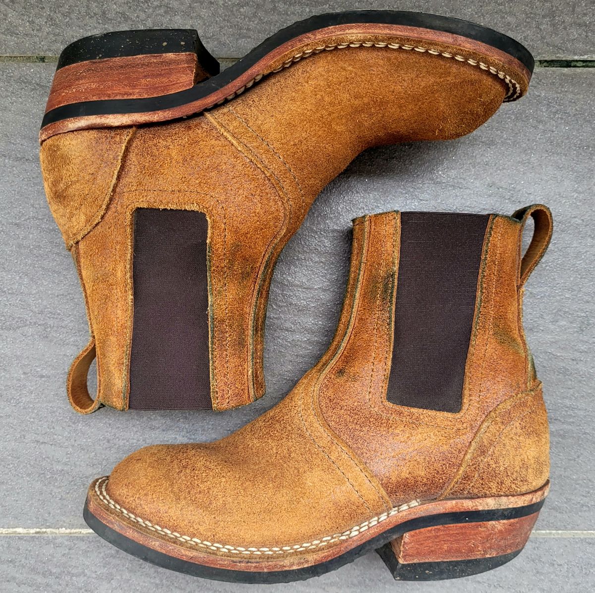 Photo by ericawjc on March 6, 2026 of the Nicks Heritage Chelsea in Nicks / Seidel 1964 Monarch Roughout.