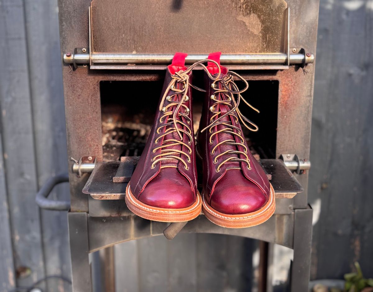 Photo by Snubz72 on February 6, 2025 of the Tricker's Ethan Monkey Boot in CF.Stead Sign Kudu.