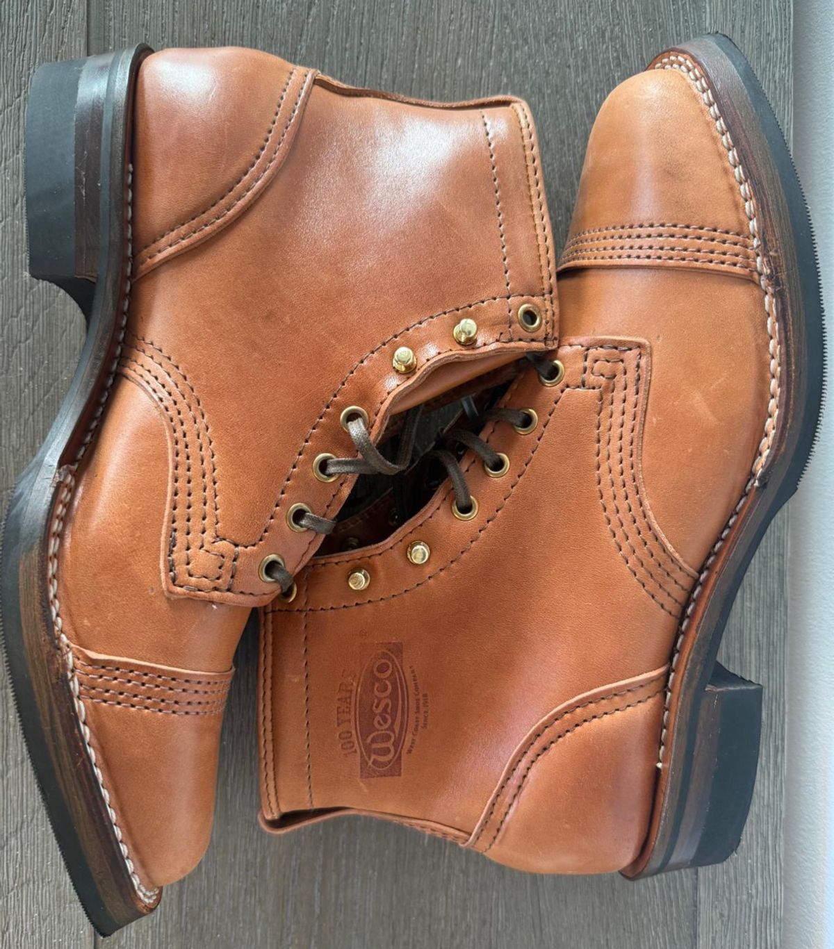 Photo by ironweasel_47 on November 3, 2025 of the Wesco Hendrik in Maryam Brucciato.