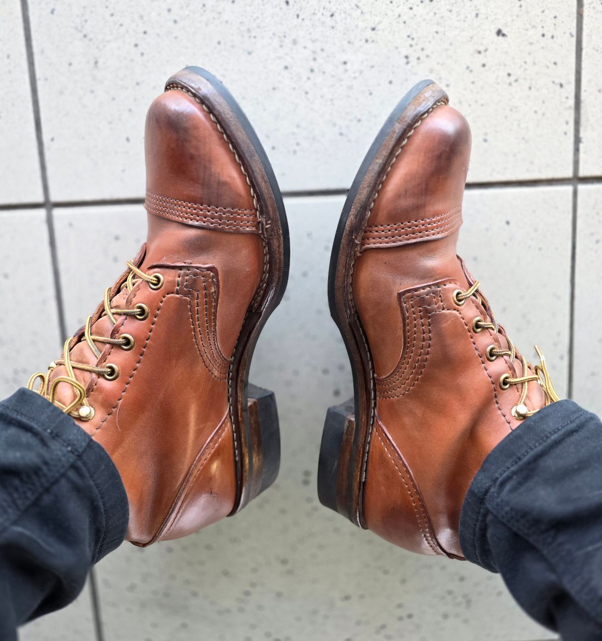 Photo by ironweasel_47 on March 19, 2026 of the Wesco Hendrik in Maryam Brucciato.