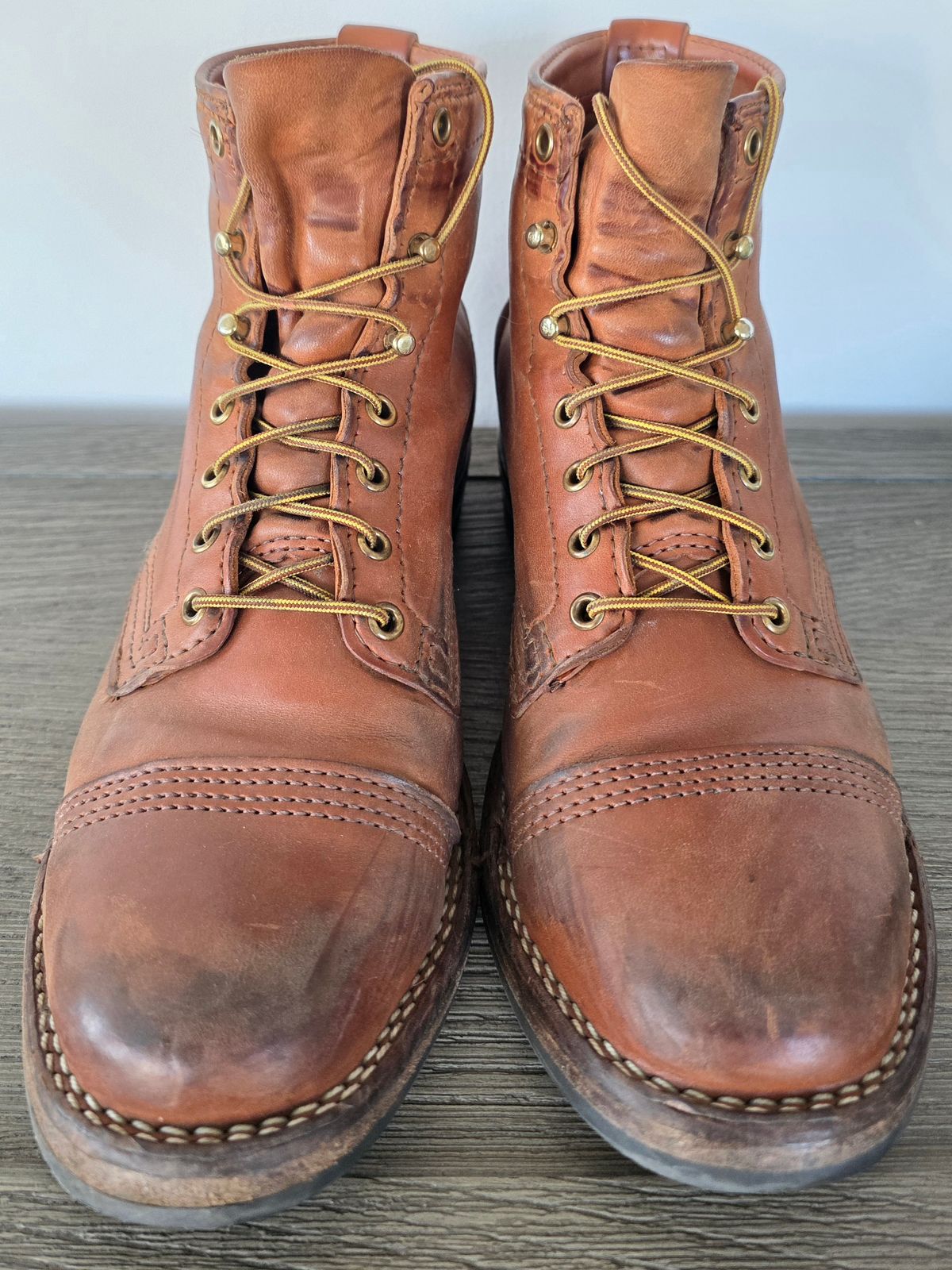 Photo by ironweasel_47 on April 5, 2026 of the Wesco Hendrik in Maryam Brucciato.