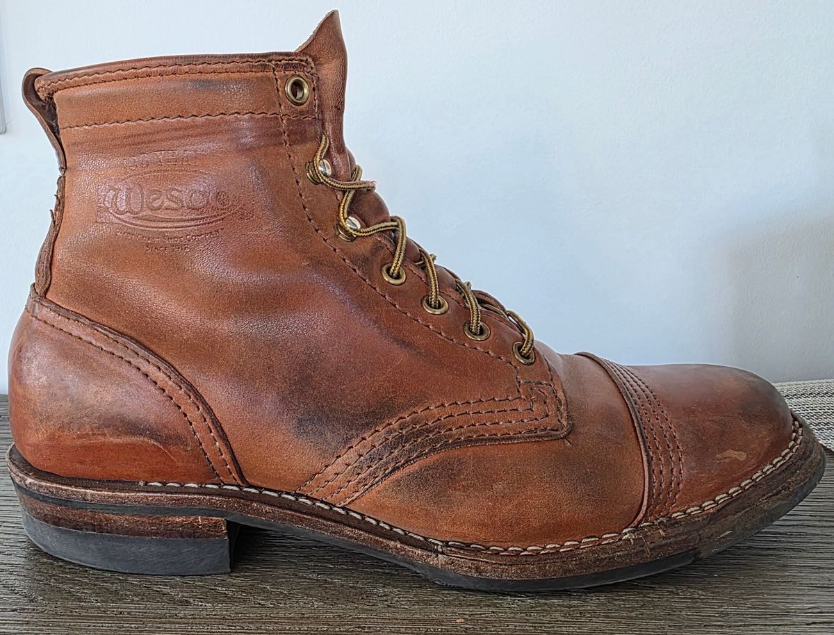 Photo by ironweasel_47 on April 5, 2026 of the Wesco Hendrik in Maryam Brucciato.