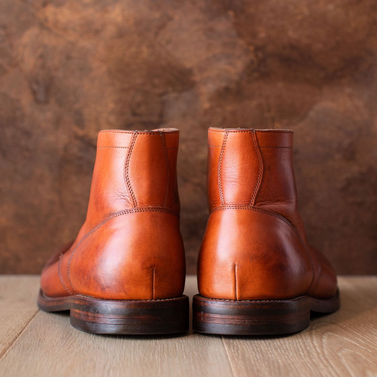 Photo by MikeLikesBoots on March 1, 2026 of the Grant Stone Diesel Boot in Horween Tan Essex.