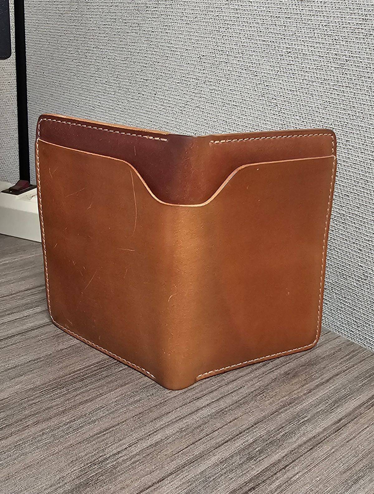 Photo by Spoon on November 5, 2025 of the Ashland Leather Company Fat Herbie in Horween Natural Shell Cordovan.