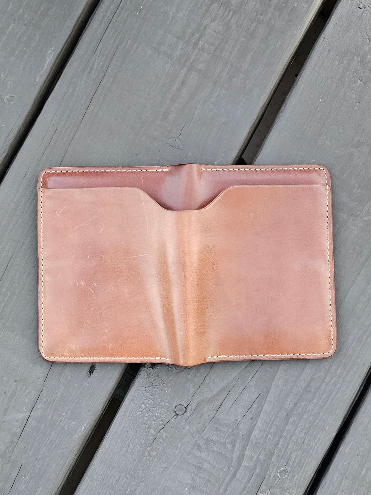 Photo by Spoon on November 4, 2025 of the Ashland Leather Company Fat Herbie in Horween Natural Shell Cordovan.