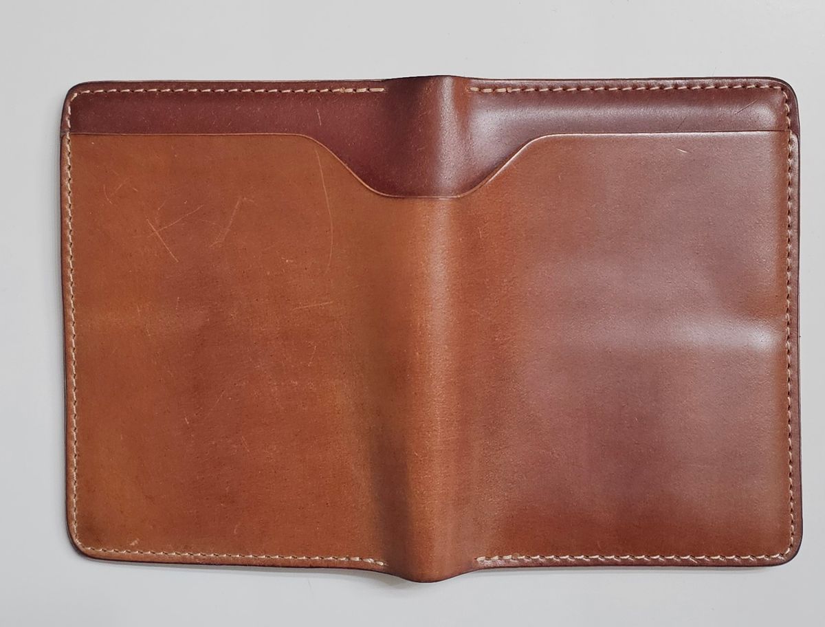 Photo by Spoon on December 5, 2025 of the Ashland Leather Company Fat Herbie in Horween Natural Shell Cordovan.