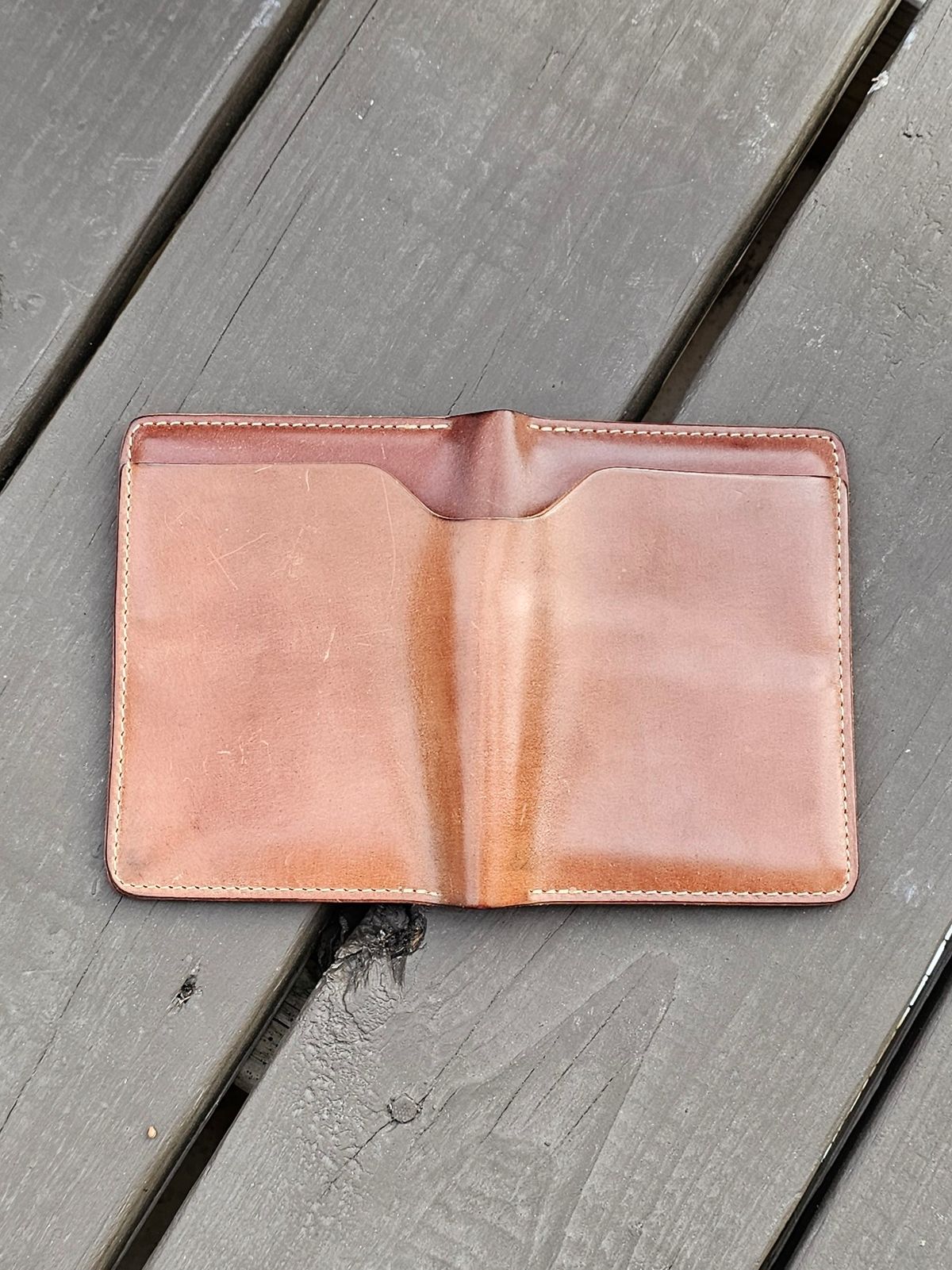 Photo by Spoon on January 5, 2026 of the Ashland Leather Company Fat Herbie in Horween Natural Shell Cordovan.