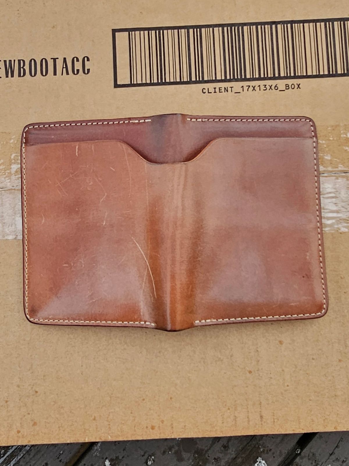 Photo by Spoon on February 3, 2026 of the Ashland Leather Company Fat Herbie in Horween Natural Shell Cordovan.