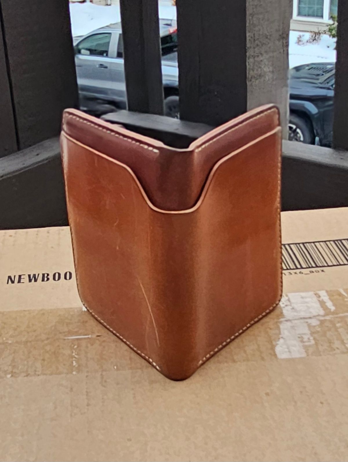 Photo by Spoon on February 3, 2026 of the Ashland Leather Company Fat Herbie in Horween Natural Shell Cordovan.