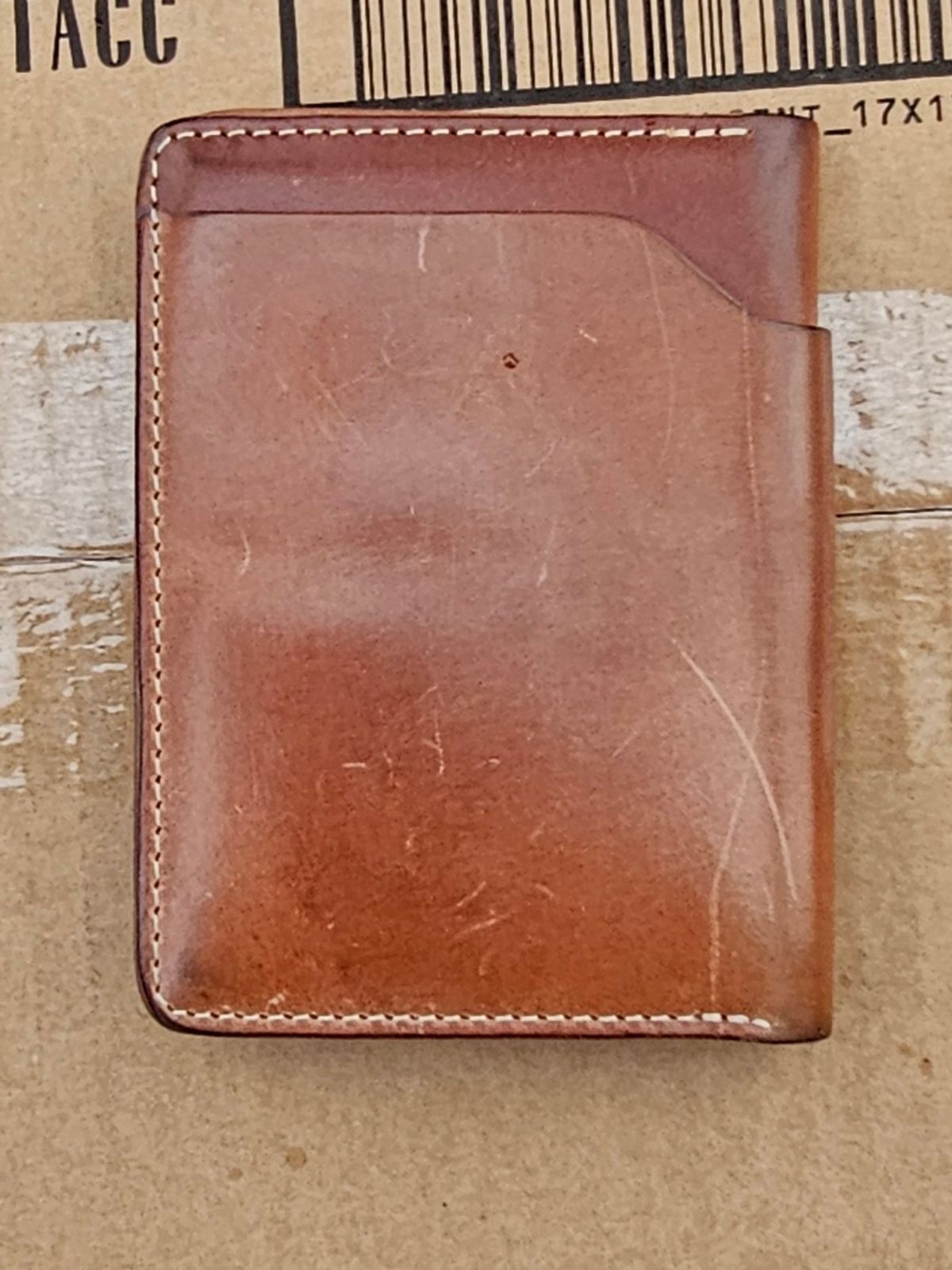 Photo by Spoon on February 3, 2026 of the Ashland Leather Company Fat Herbie in Horween Natural Shell Cordovan.