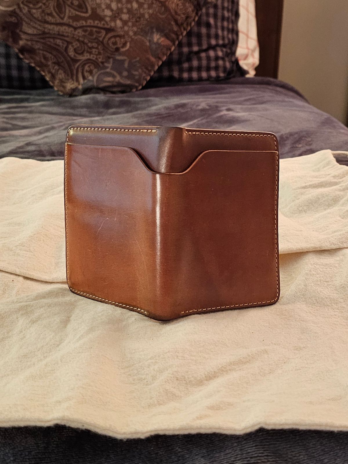 Photo by Spoon on March 6, 2026 of the Ashland Leather Company Fat Herbie in Horween Natural Shell Cordovan.