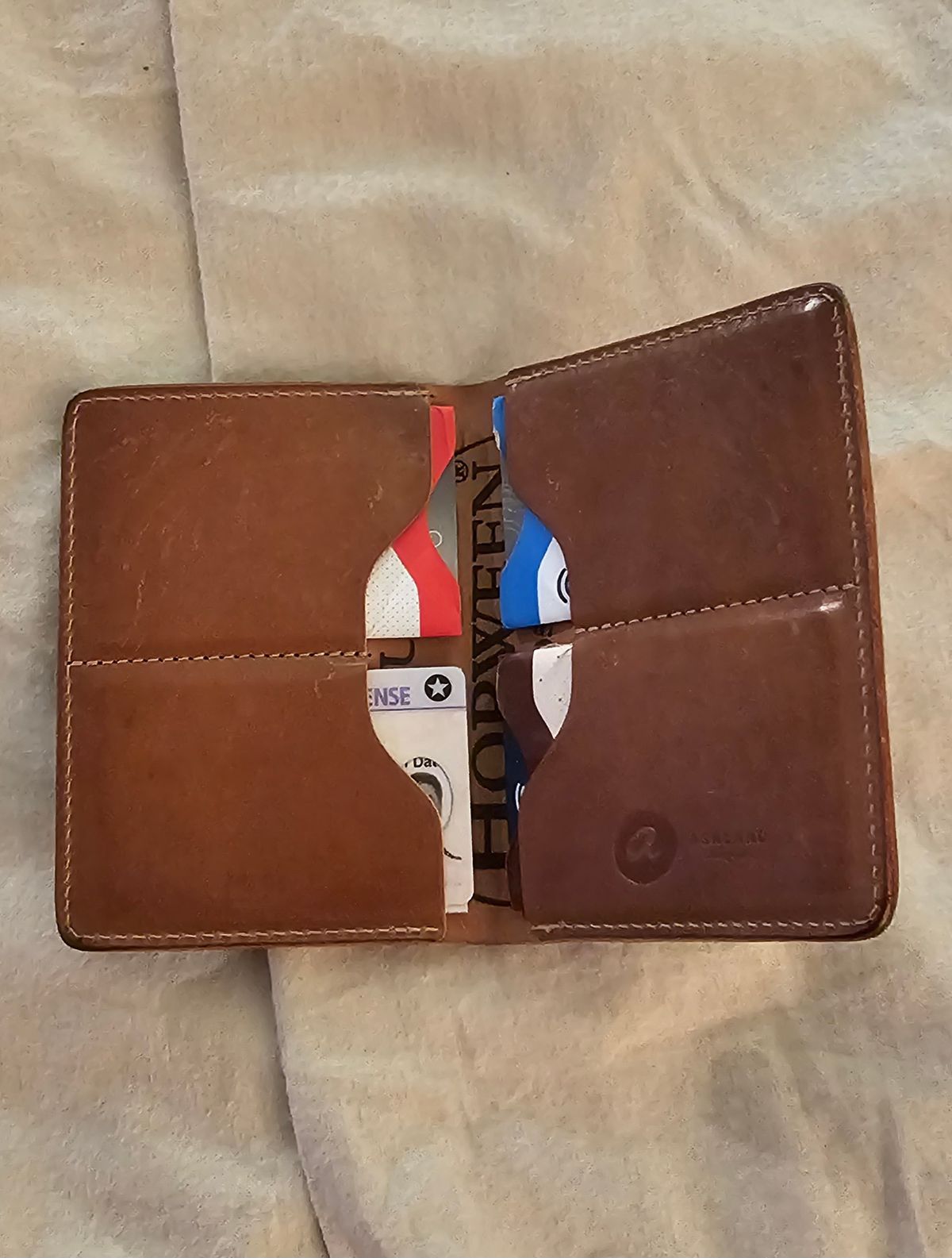 Photo by Spoon on March 6, 2026 of the Ashland Leather Company Fat Herbie in Horween Natural Shell Cordovan.