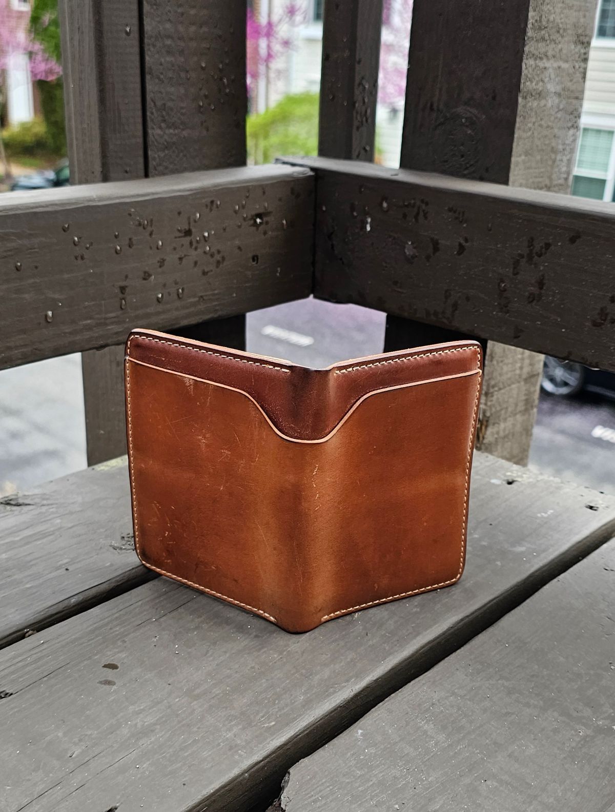 Photo by Spoon on April 5, 2026 of the Ashland Leather Company Fat Herbie in Horween Natural Shell Cordovan.