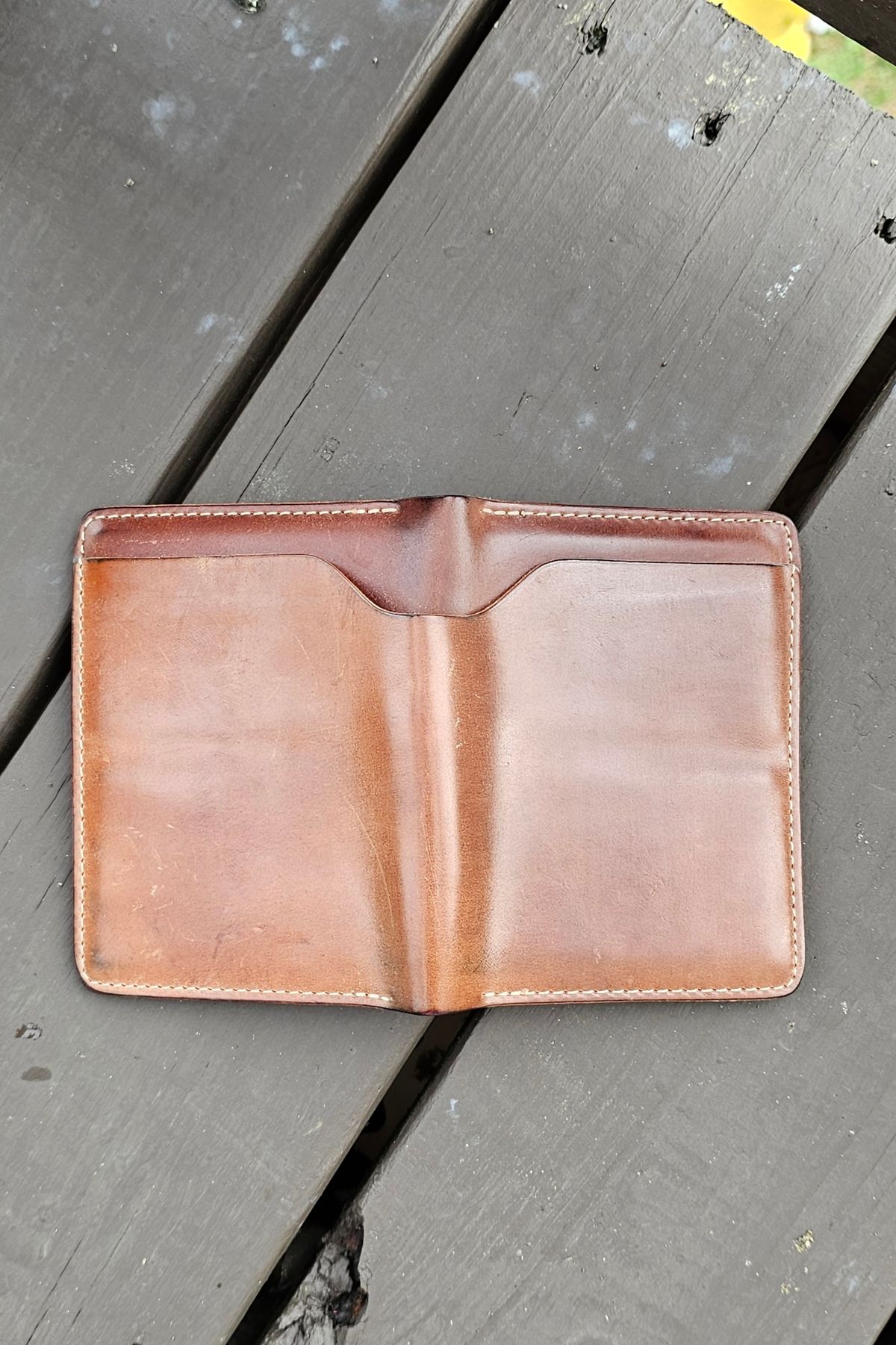 Photo by Spoon on April 5, 2026 of the Ashland Leather Company Fat Herbie in Horween Natural Shell Cordovan.