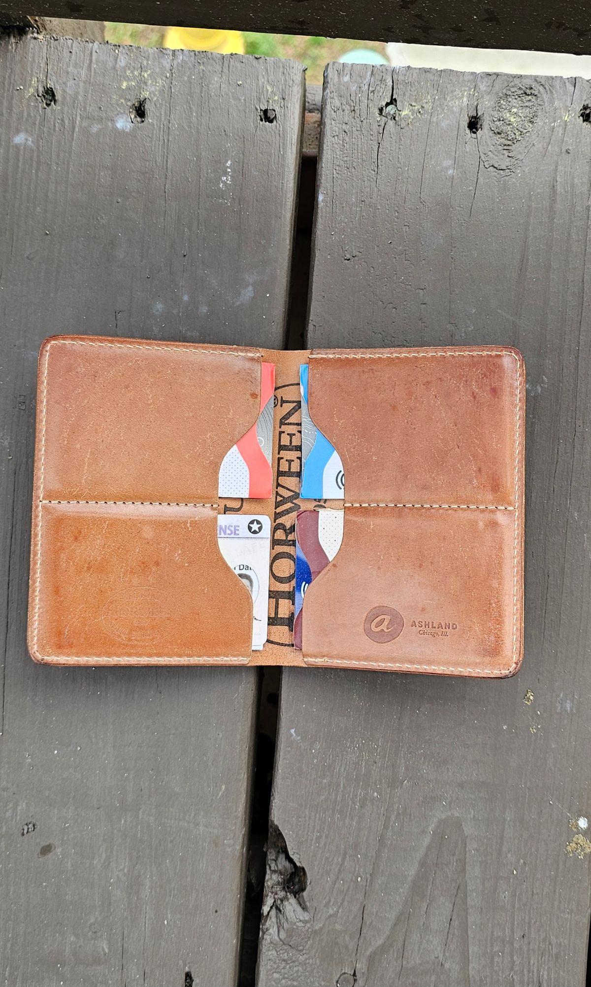 Photo by Spoon on April 5, 2026 of the Ashland Leather Company Fat Herbie in Horween Natural Shell Cordovan.