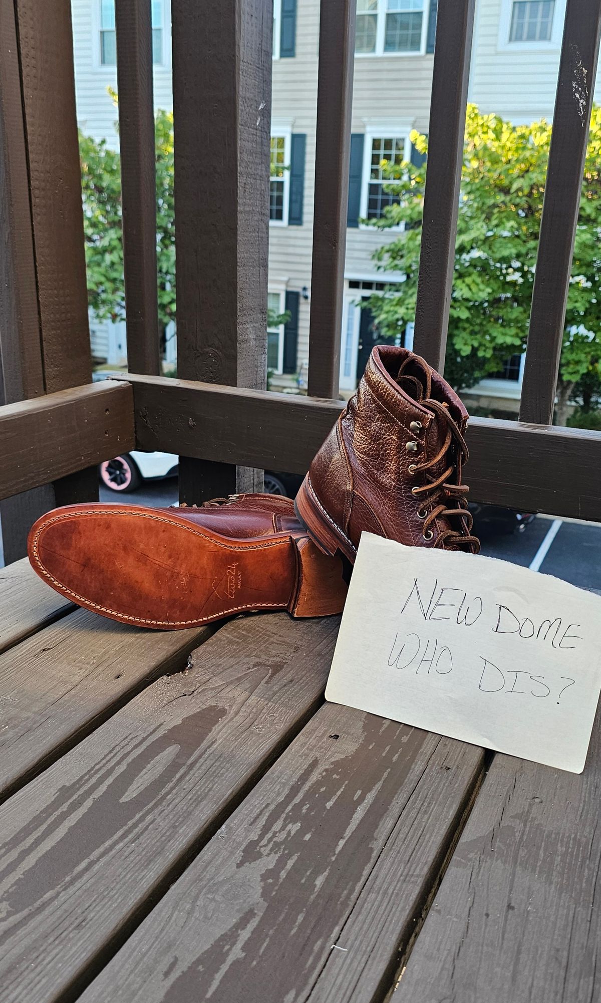 Photo by Spoon on October 4, 2025 of the Ariat Highland in Whiskey Bison.