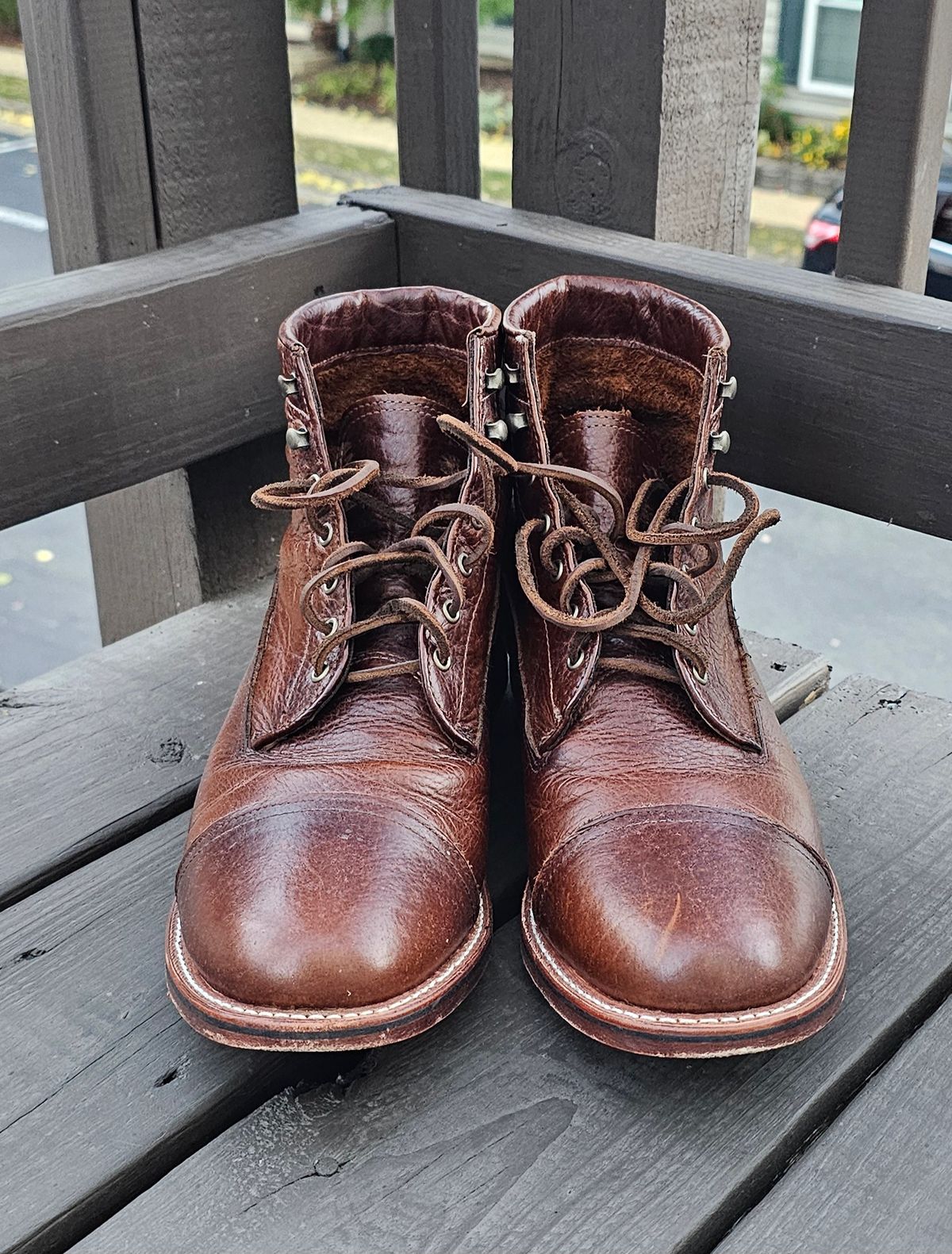 Photo by Spoon on November 4, 2025 of the Ariat Highland in Whiskey Bison.
