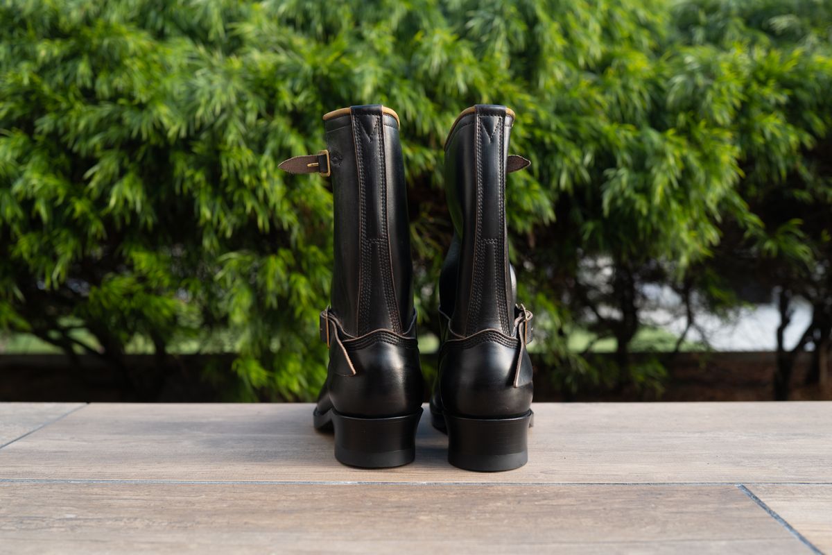 Photo by technicka on November 3, 2025 of the Role Club Engineer Boots in Hand Finished Chromexcel Horsehide.