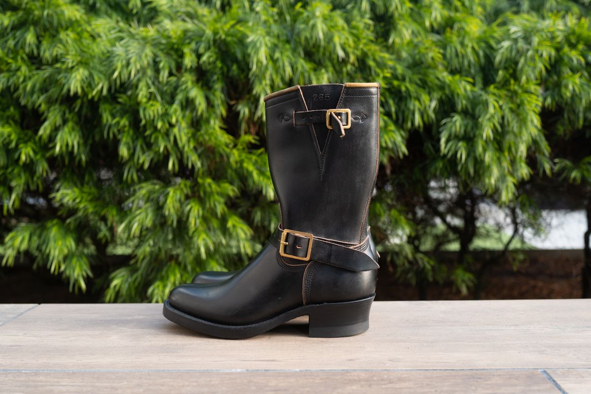 Photo by technicka on November 3, 2025 of the Role Club Engineer Boots in Hand Finished Chromexcel Horsehide.