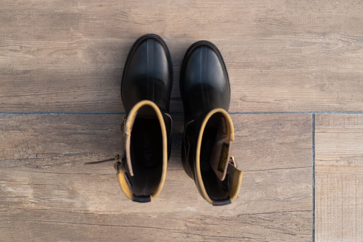 Photo by technicka on November 3, 2025 of the Role Club Engineer Boots in Hand Finished Chromexcel Horsehide.