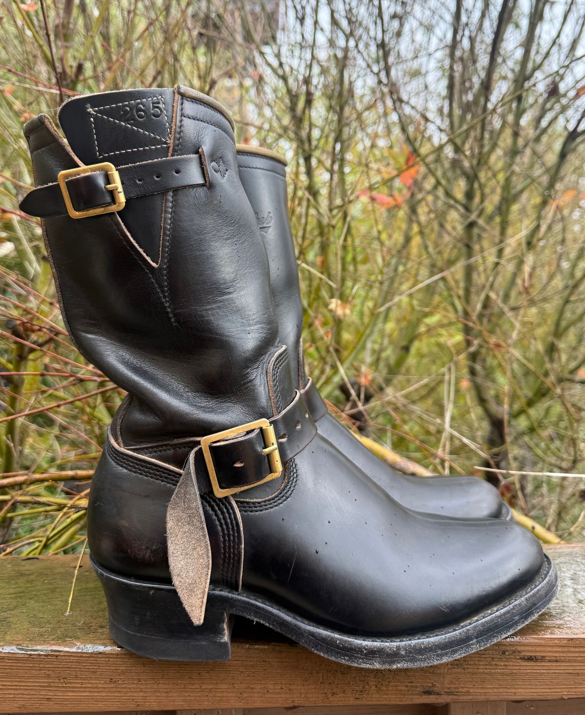 Photo by technicka on January 5, 2026 of the Role Club Engineer Boots in Hand Finished Chromexcel Horsehide.