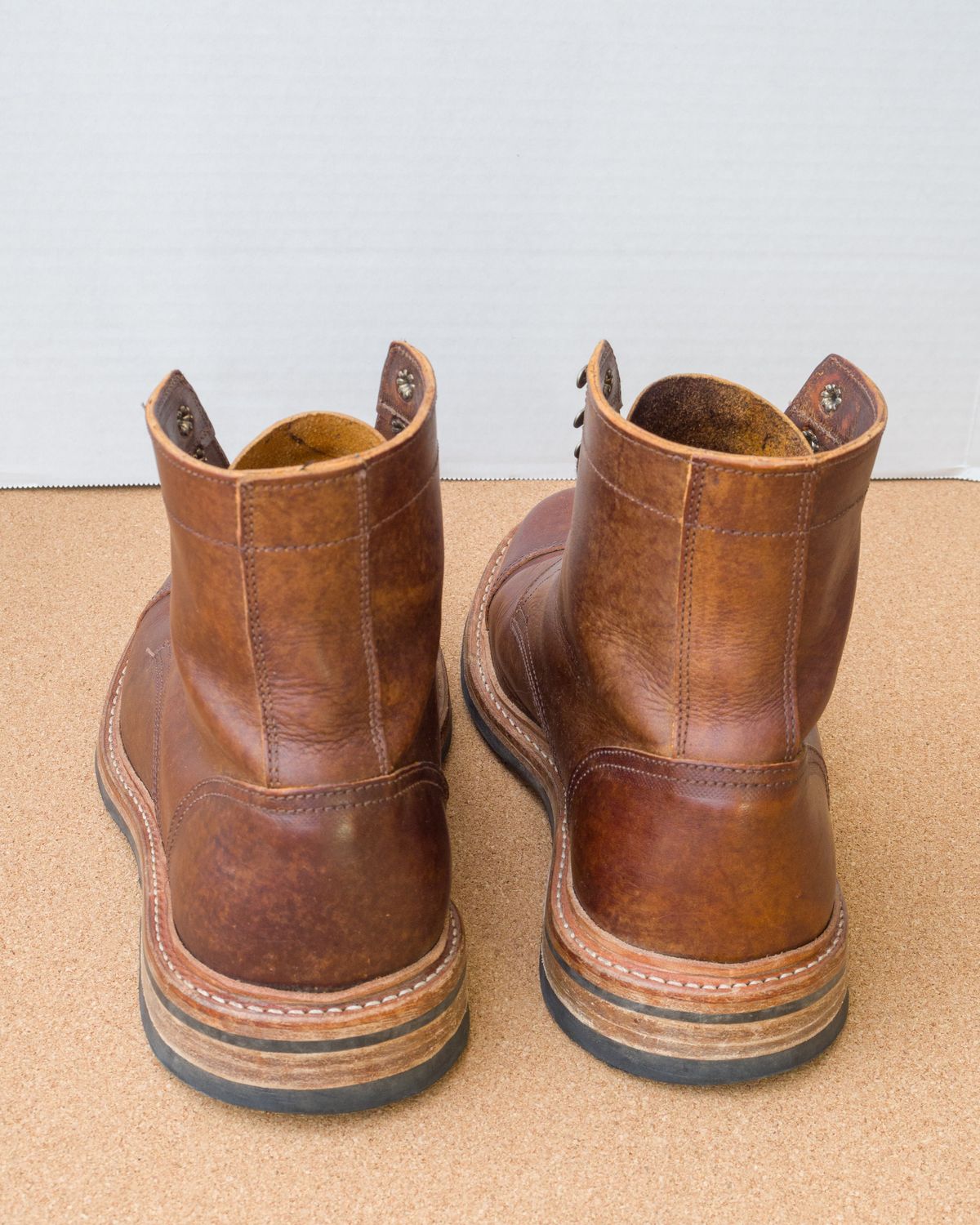 Photo by davehillsd on November 5, 2023 of the Oak Street Bootmakers Trench Boot in Badalassi Carlo Spiga Habana.