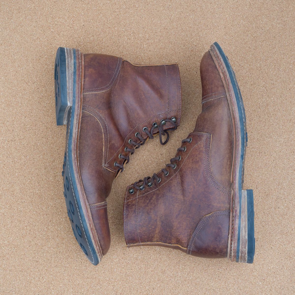 Photo by davehillsd on December 3, 2023 of the Oak Street Bootmakers Trench Boot in Badalassi Carlo Spiga Habana.