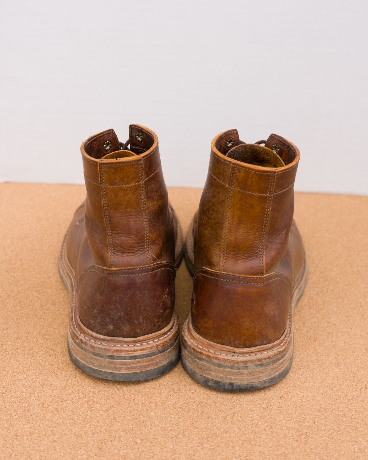 Photo by davehillsd on January 6, 2024 of the Oak Street Bootmakers Trench Boot in Badalassi Carlo Spiga Habana.