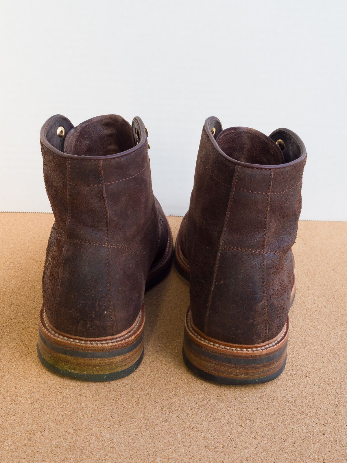 Photo by davehillsd on November 5, 2023 of the Parkhurst The Allen in Dark Chocolate Roughout.
