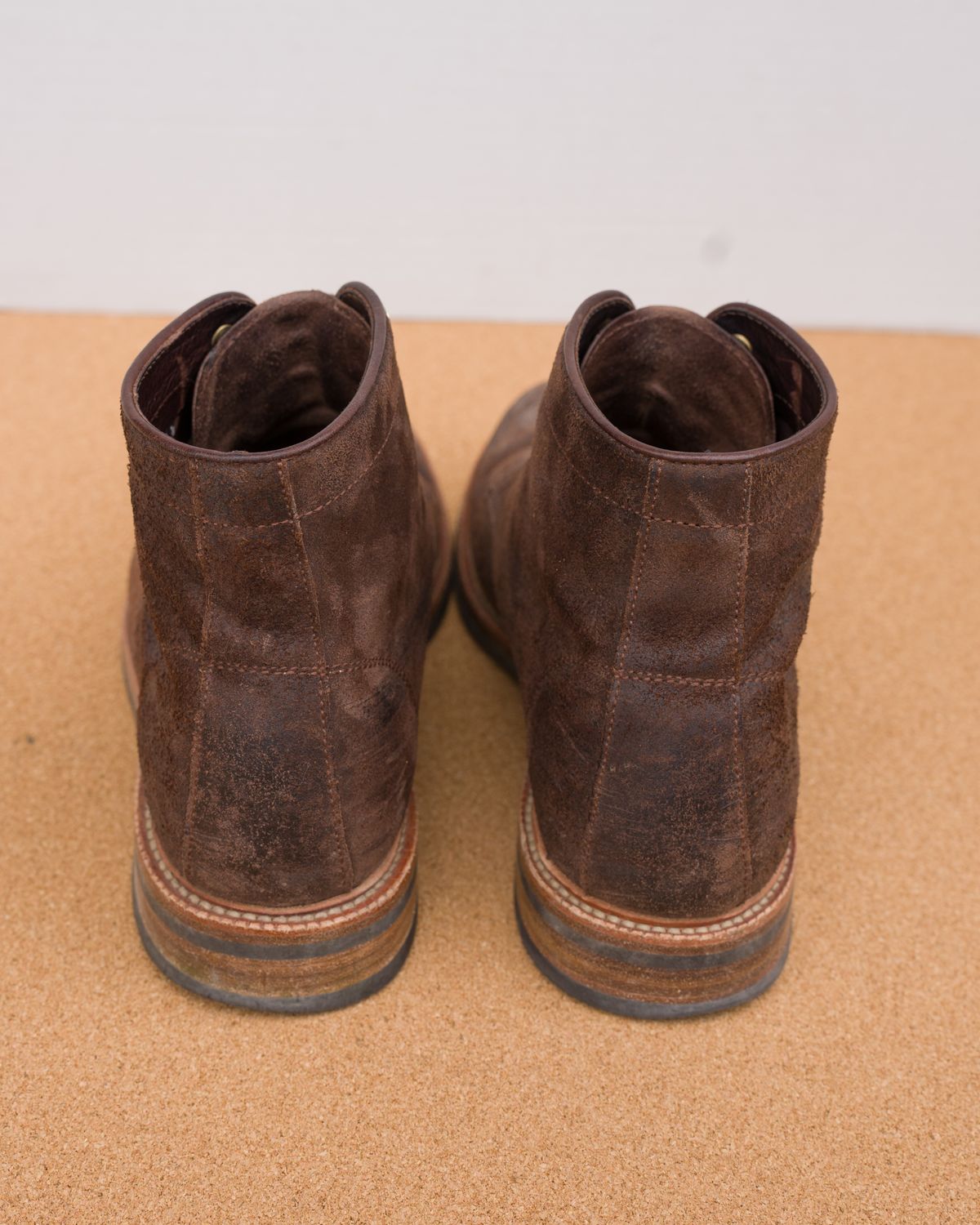 Photo by davehillsd on January 6, 2024 of the Parkhurst The Allen in Dark Chocolate Roughout.