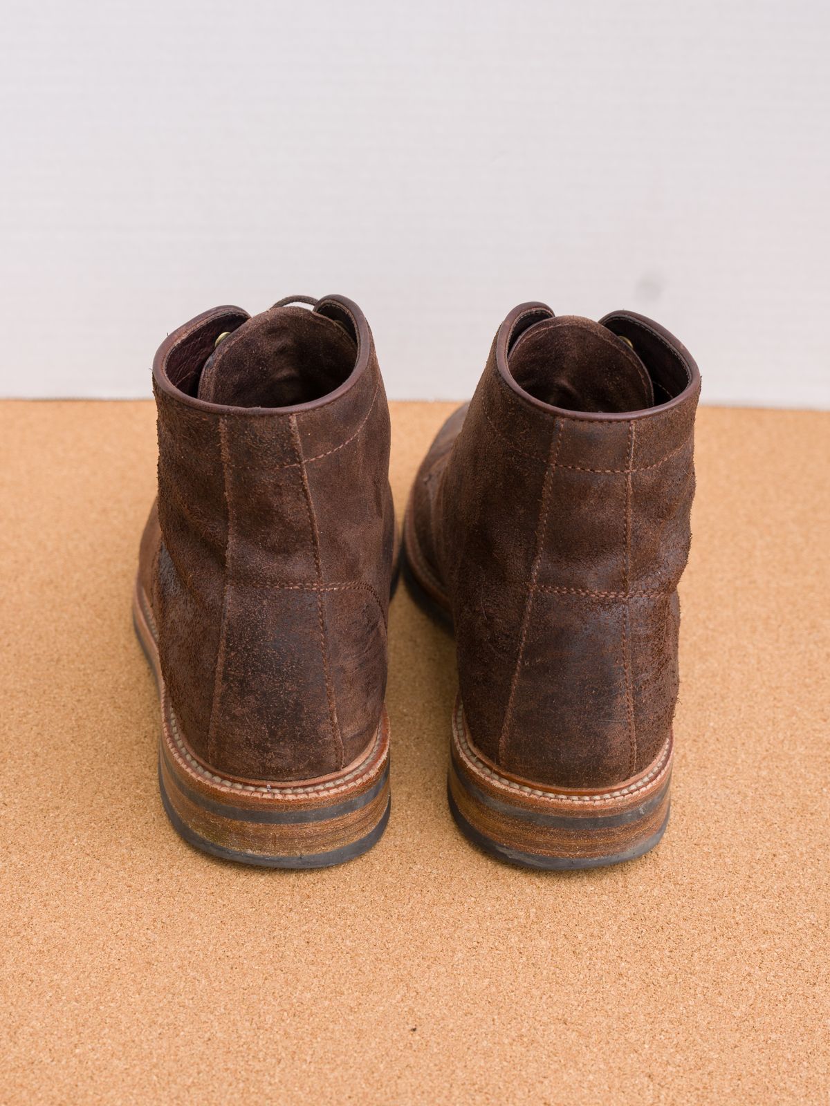Photo by davehillsd on February 6, 2024 of the Parkhurst The Allen in Dark Chocolate Roughout.