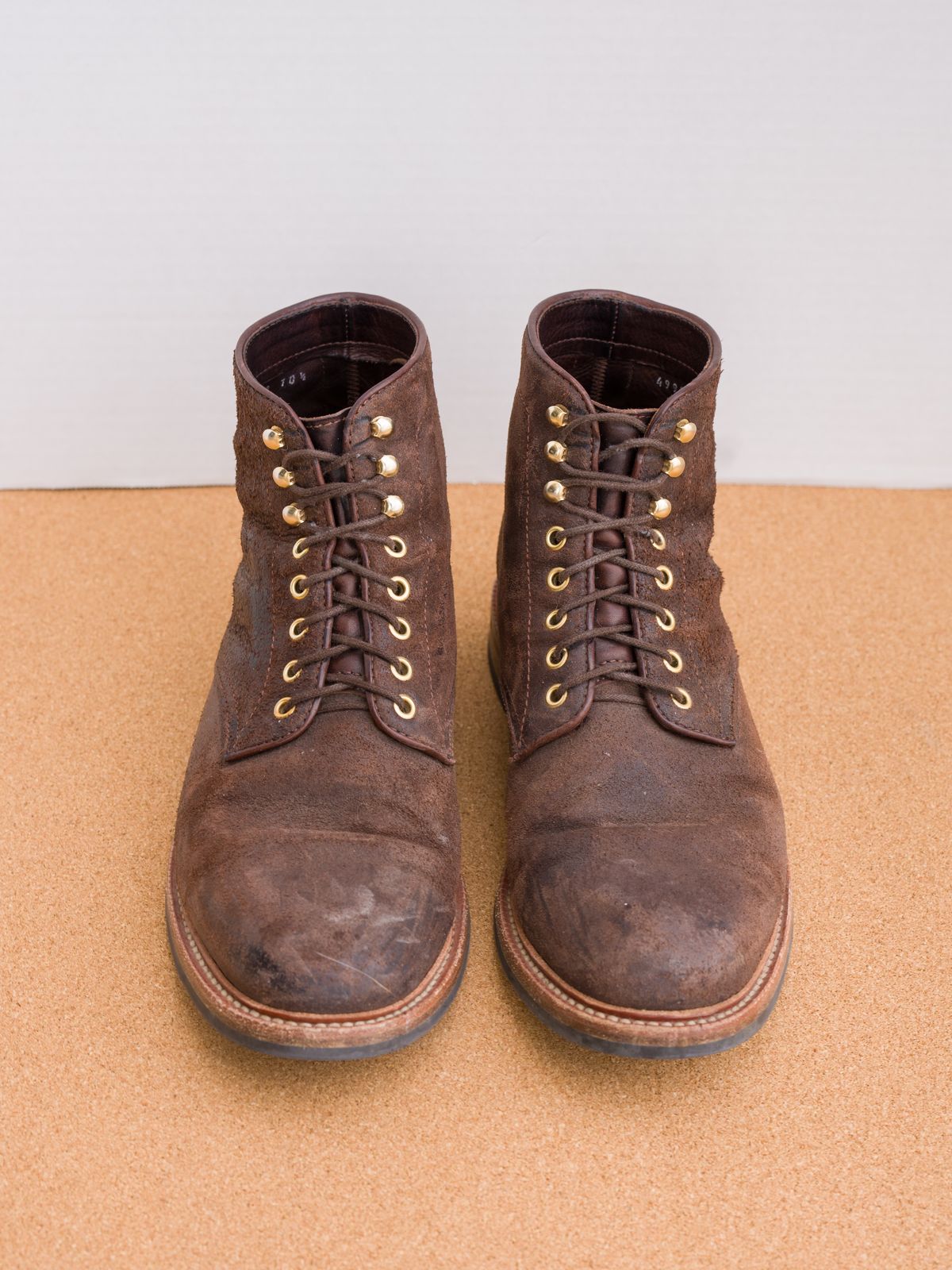Photo by davehillsd on February 6, 2024 of the Parkhurst The Allen in Dark Chocolate Roughout.