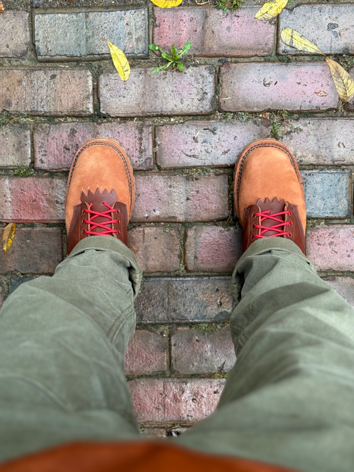 Photo by captain on October 20, 2023 of the JK Boots Superduty in Seidel Redwood Oil Tan.